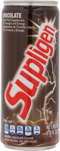 Supligen Chocolate Liquid Meal Supplement Perspective: front