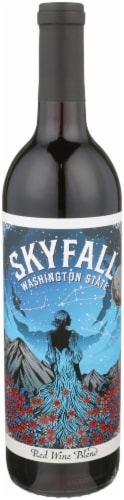 Skyfall Washington State Red Wine Blend Perspective: front