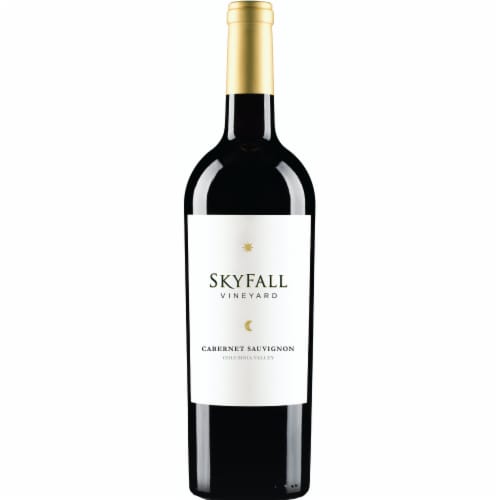 Skyfall Vineyard Cabernet Sauvignon Washington Red Wine Perspective: front