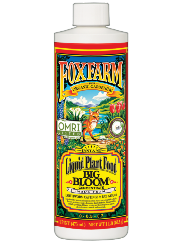 FoxFarm FX14091 Big Bloom Liquid Concentrate Organic Plant Food Perspective: front