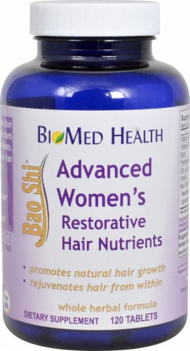 Biomed Health  Advanced Women's Bao Shi™ Restorative Hair Nutrients Perspective: front