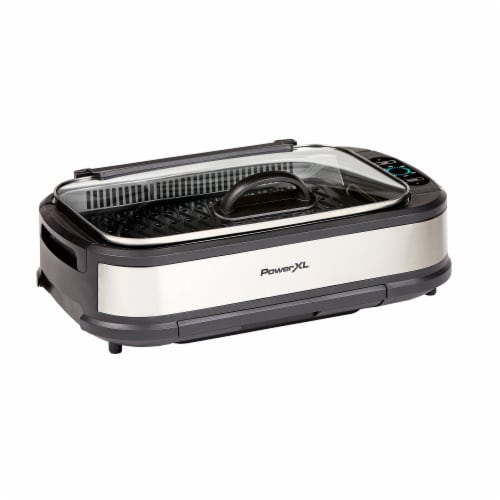 PowerXL Smokeless Grill Pro Perspective: front