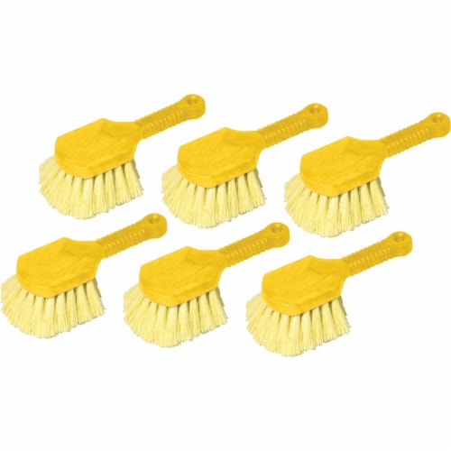 8 in. Short Handle Utility Brush Perspective: front