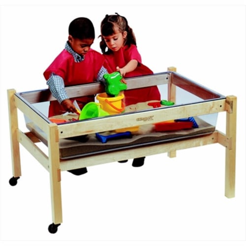 Sand And Water Table Replacement Tub, White Perspective: front