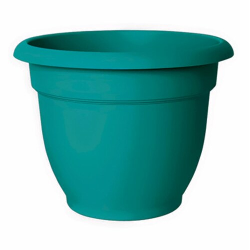 6 in. Ariana Planter, Bermuda Teal Perspective: front