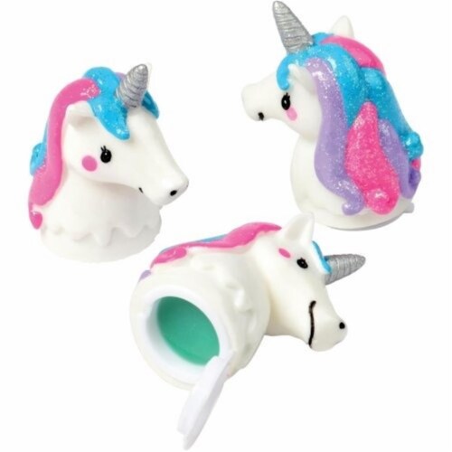 Unicorn Lipgloss Toy with Mystery Scent - Pack of 12 Perspective: front