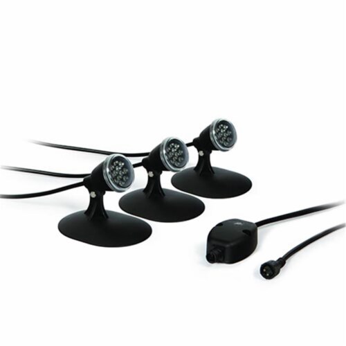 1W Warm White LED Pond Light - Pack of 3 Perspective: front