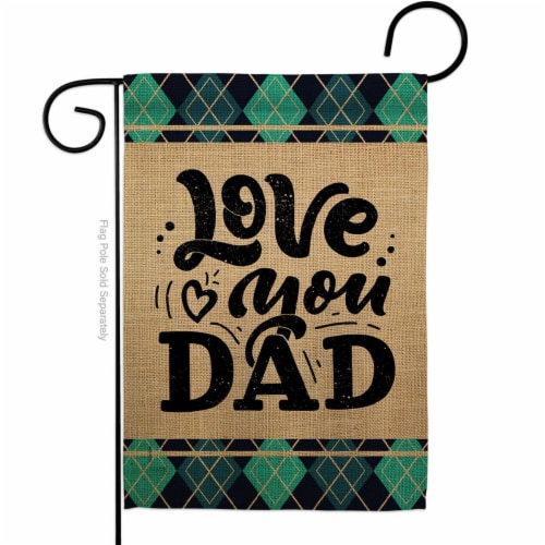 Love Garden Flag 13x18 