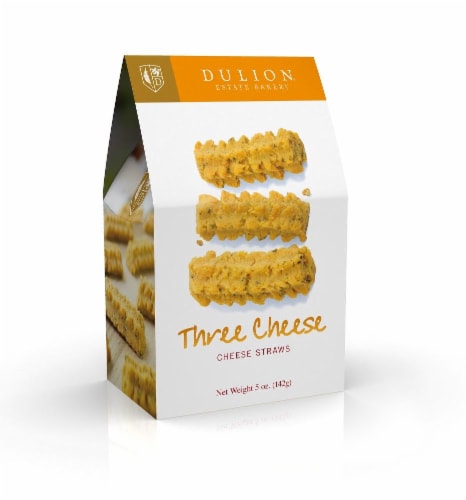 Three Cheese Straws Perspective: front