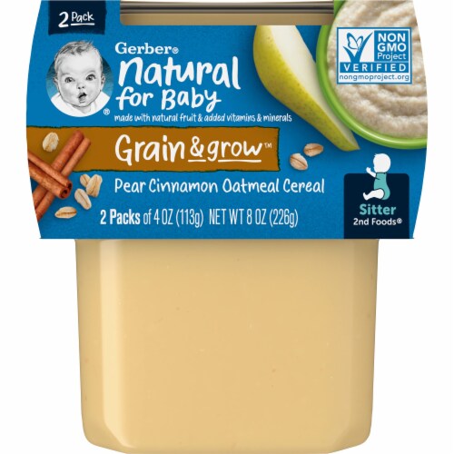 Feeding baby oatmeal sales cereal
