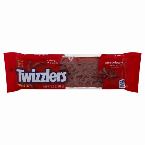 Twizzlers Strawberry Twists 2.5 oz (Pack of 10) Perspective: front