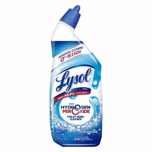 Lysol Hydrogen Peroxide Toilet Bowl Cleaner (Pack of 8) Perspective: front