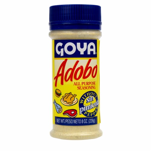 GOYA Adobo All Purpose Seasoning Without Pepper 8 Oz (Pack of 48), 48