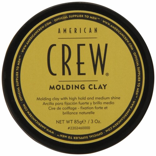 American Crew Hair Molding Clay Hair Styling for Men - 3oz (Pack of 8) Perspective: front