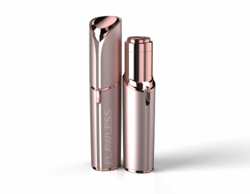 Finishing Touch Flawless Facial Hair Remover for Women, Blush/Rose Gold (Pack of 18) Perspective: front