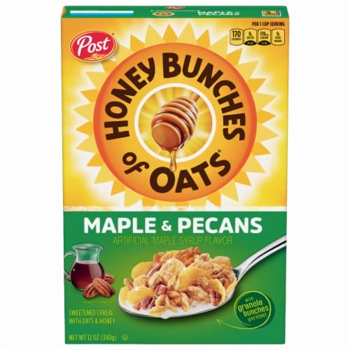 Post Honey Bunches of Oats Maple and Pecans Breakfast Cerea (Pack of 2) Perspective: front