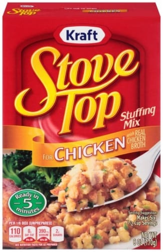 Kraft Stove Top Stuffing Chicken (Pack of 16) Perspective: front
