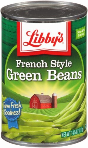 Libby's French Style Green Beans, 14.5 Oz (Pack of 20) Perspective: front