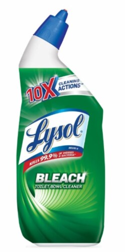 LYSOL Disinfectant Bathroom Cleaner with Bleach 24 fl oz (Pack of 12) Perspective: front