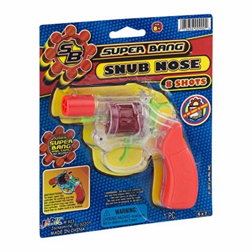 Ja-Ru Super Bang Snub Nose (Pack of 4) Perspective: front