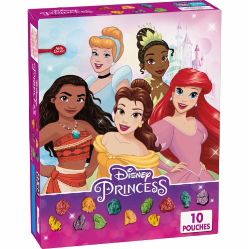 Disney Princess Fruit Flavored Snacks Treat Pouches 0.8 Oz (Pack of 12) Perspective: front