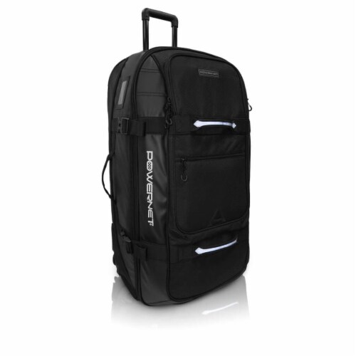 PowerNet Player Journey Rolling Travel Bag (B016 B017) Small Perspective: front