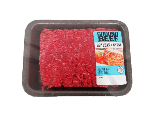 Kroger® 96% Lean Ground Beef Perspective: front