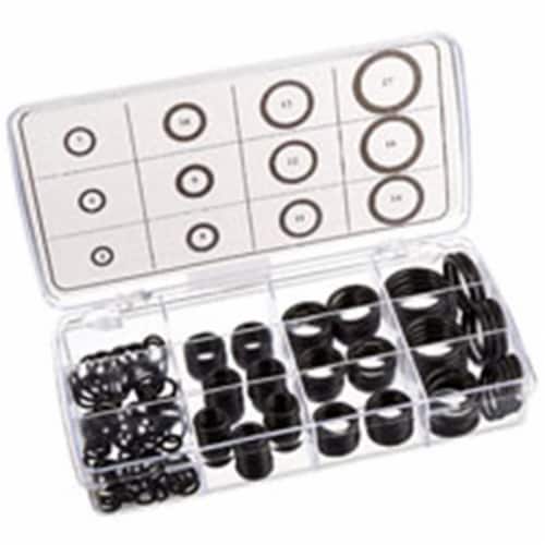 O-Ring Assorted Washer Kit - 200 Piece per Pack Perspective: front