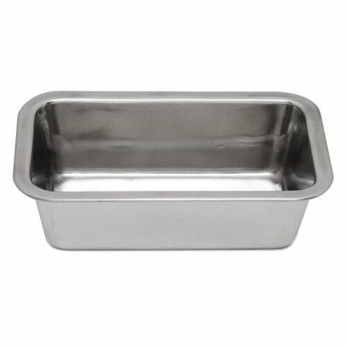 Stainless Steel Loaf Pan Perspective: front