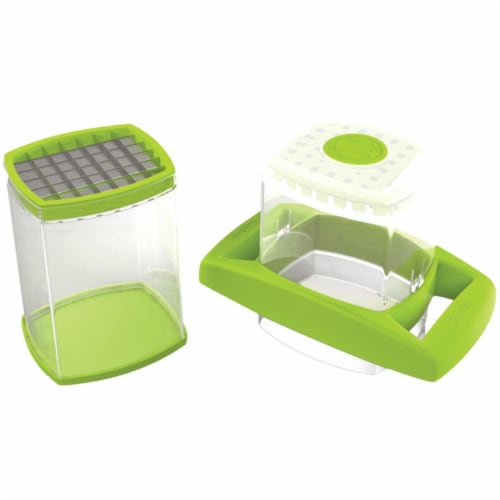 Starfit  Easy Fry & Veggie Cutter, Green Perspective: front