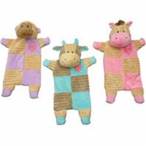 13 in. Soothers Crinkle Toy Assorted Perspective: front