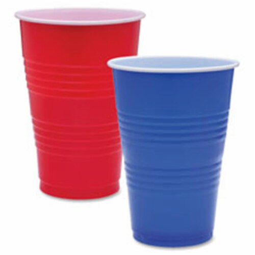 Party Cups, 16oz., 50PK, Red, 1 - Kroger