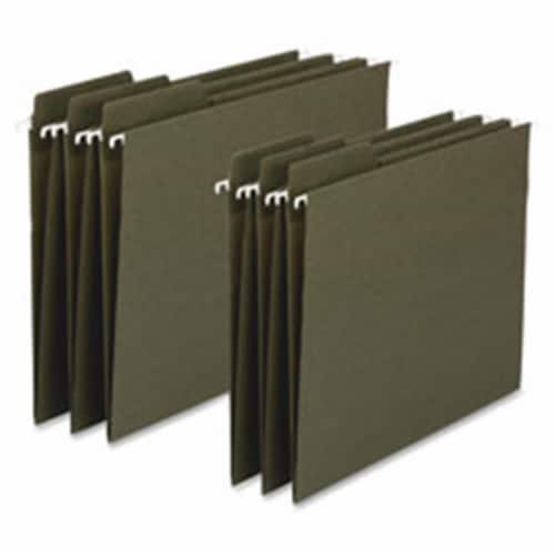 Hanging Folders&#44; 11pt&#44; .33 Cut&#44; Ltr&#44; 11.75 in. x 10 in.&#44; 20-BX&#44; GN Perspective: front
