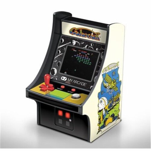 6 in. Collectible Retro Galaxian Micro Play Perspective: front