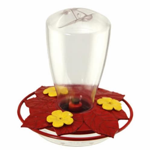 NA35246 20 oz. Plastic Hummingbird Bird Feeder Perspective: front