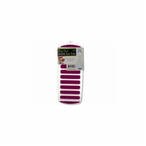 Kole Imports  Pop-Out Bottle Ice Tray - Pack of 16 Perspective: front