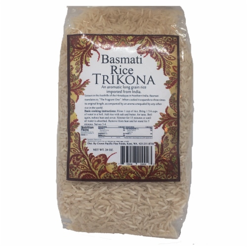 Trikona Basmati Rice Perspective: front