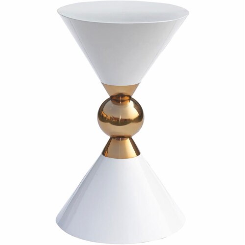 Meridian Furniture Malia End Table - White Meridian Furniture Malia End Table - White