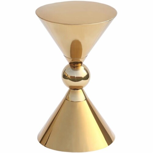 Meridian Furniture Malia End Table - Gold