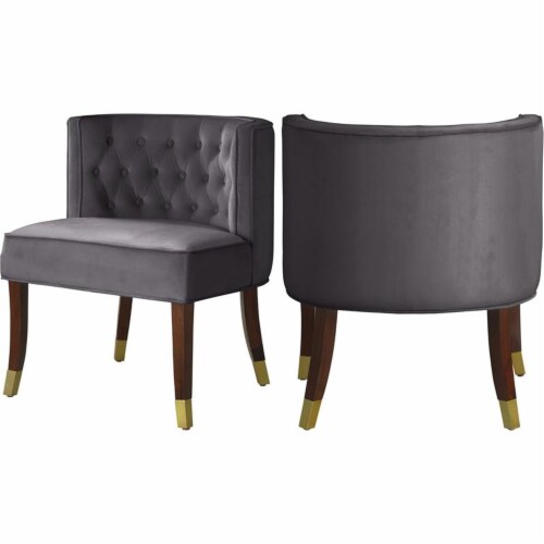 Meridian Furniture Perry Velvet Dining Chair Meridian Furniture Perry Velvet Dining Chair