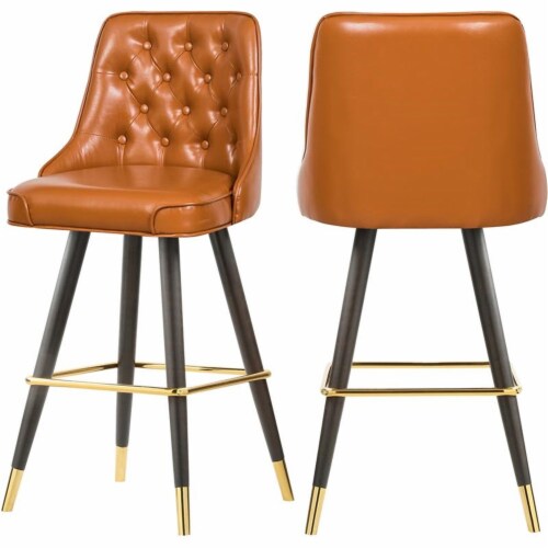 Meridian Furniture Portnoy Faux Leather Bar | Counter Stool Meridian Furniture Portnoy Faux Leather Bar | Counter Stool