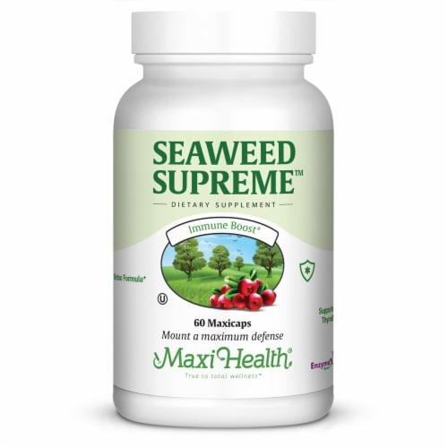 Maxi Health  Kosher Seaweed Supreme™ Perspective: front