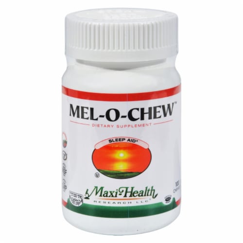 Maxi-Health Kosher Vitamins Mel O Chew Perspective: front