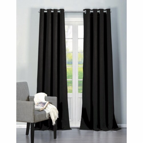 White Teeter-Totter Thermal Insulated Blackout Curtains
