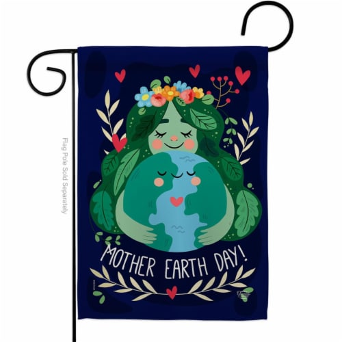 Ornament Collection G192182-BO 13 x 18.5 in. Our Mother Earth Sweet Life Double-Sided Decorat Perspective: front