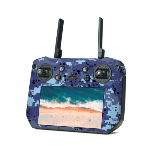 DecalGirl DJIRCP-DIGISCAMO DJI RC Pro Controller Skin - Digital Sky Camo Perspective: front