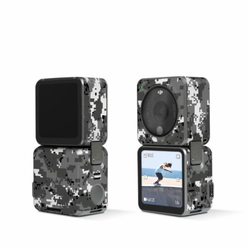 DecalGirl DJIA2-DIGIUCAMO DJI Action 2 Skin - Digital Urban Camo Perspective: front