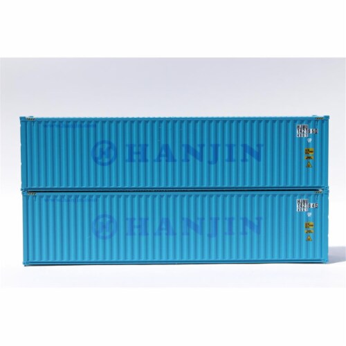 Jacksonville Terminal JTC405178 40 ft. N Scale Seaco High Cube Model Container - Pack of 2 Perspective: front