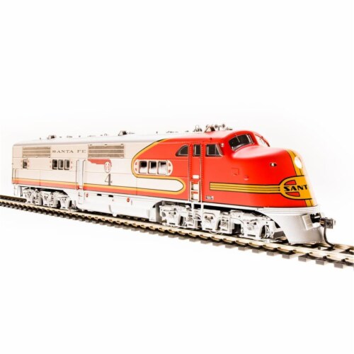 Broadway BLI6891 HO Atchison Topeka Santa Fe E1 A1 Train, Red - No. 4L Perspective: front