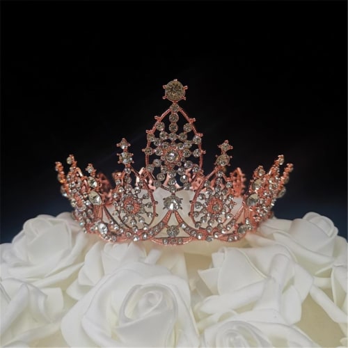 Tian Sweet 34034-RG 6.2 oz Princess Crown Cake Topper - Rose Gold, 1 -  Ralphs